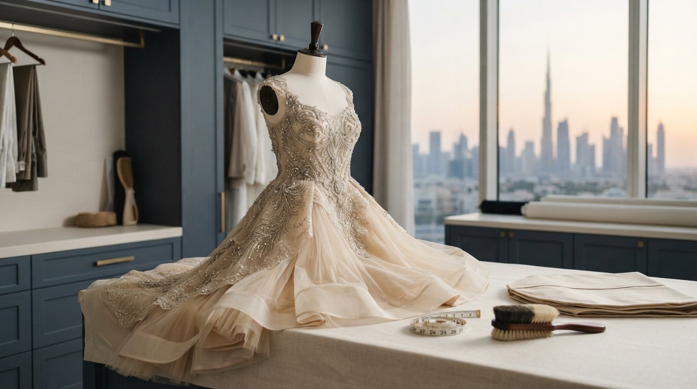 Evening Gown Dry Cleaning in Dubai: Prices and Care