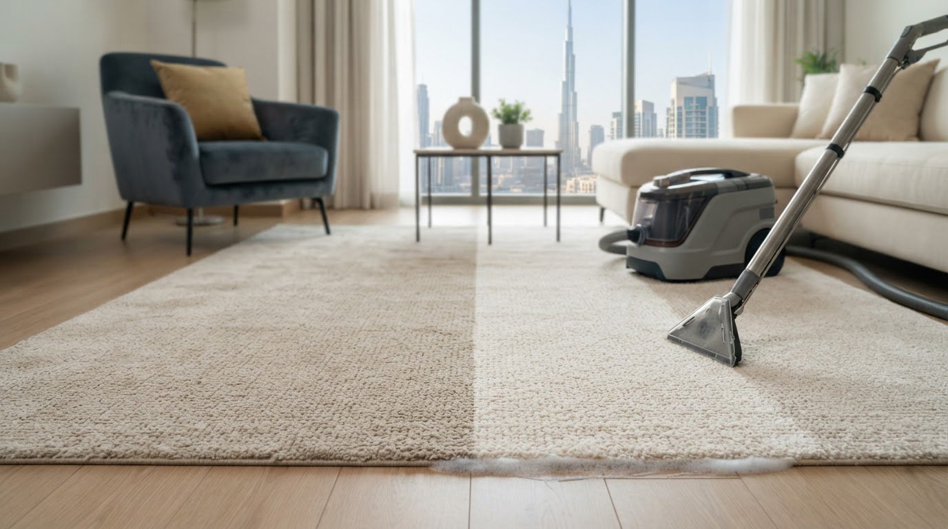 Carpet Shampooing Service in Dubai for Stains and Care